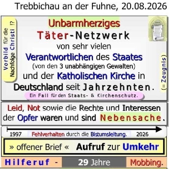 Kirche, Mobbing